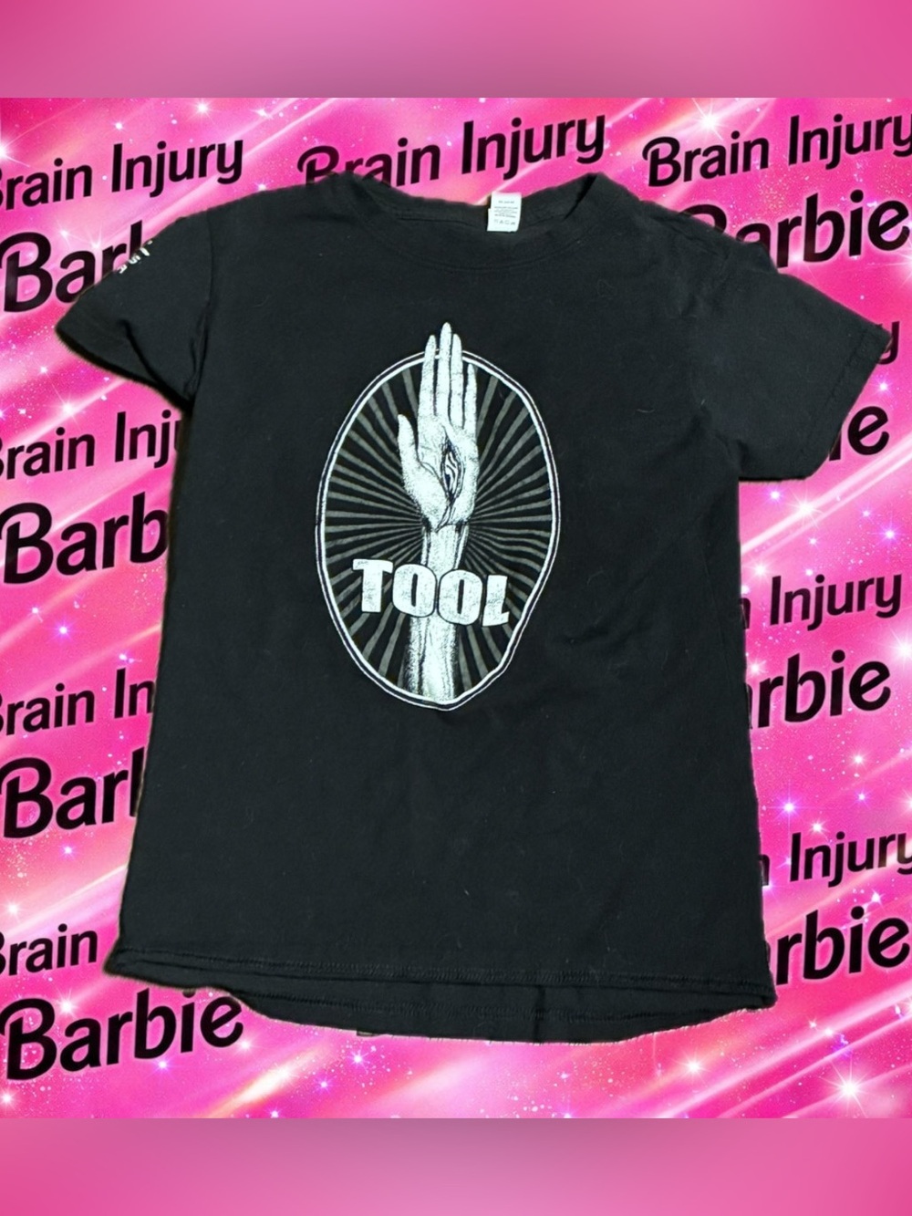 Tool band baby tee
